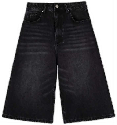 GY Garments & You Urban Retro Baggy Jorts - Black